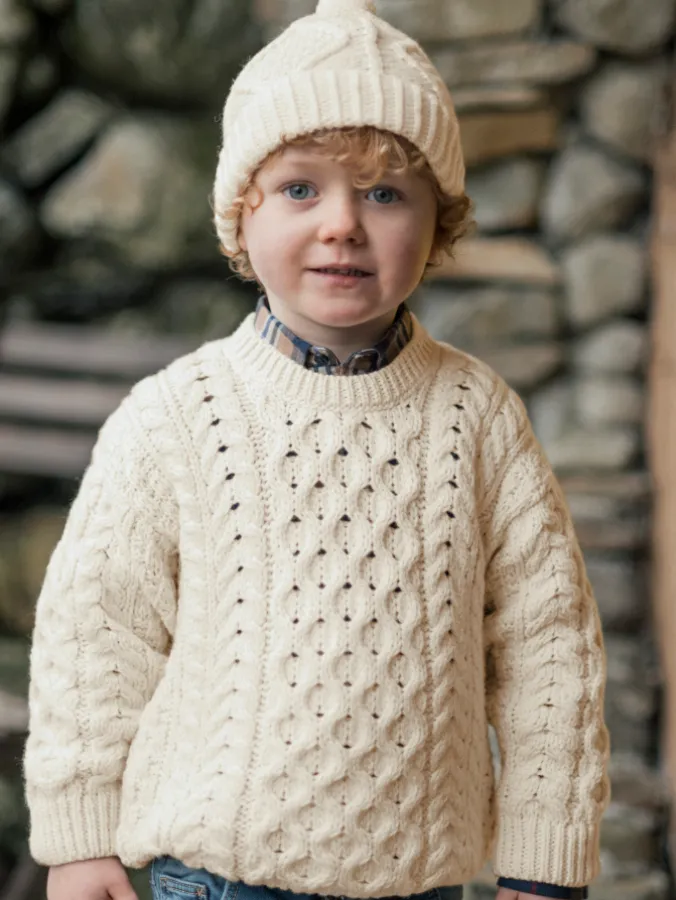 Children's Supersoft Irish Wool Sweater