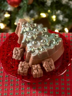 Chocolate Christmas Tree With Chocolate Presents