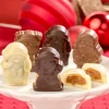 Christmas Caramel-Filled Chocolates