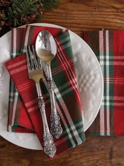 Christmas Plaid Napkin