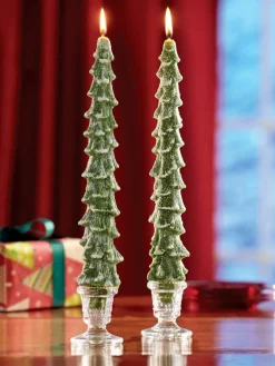 Christmas Tree Taper Candle, Single Candle