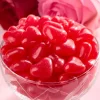 Cinnamon Spice Gourmet Jelly Bean Hearts, 12 Ounce Bag