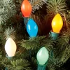 Classic C7 Ceramic Christmas Light String, 25 Bulbs
