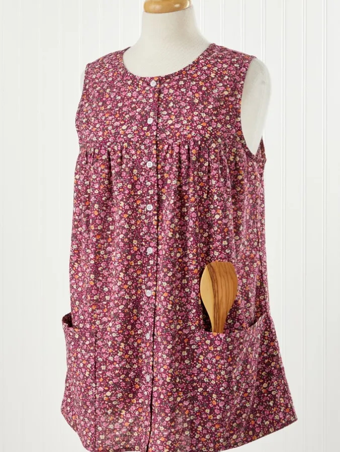 Classic Cotton Smock Apron