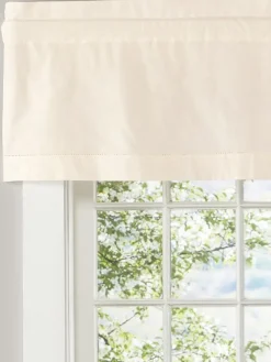 Classic Hemstitch Rod Pocket Insert Valance by Country Curtains®