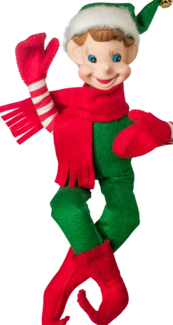 Classic 10 Inch Christmas Pixie Elf