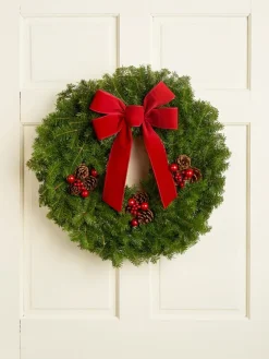 Classic 24 Inch Fresh Balsam Christmas Wreath