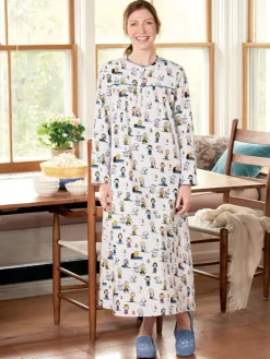 Classic Peanuts Gang Cotton Flannel Nightgown