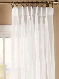 Classic Sheers 72 Inch Pinch Pleat Curtains by Country Curtains®