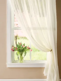 Classic Sheers 104 Inch Rod Pocket Panel by Country Curtains®