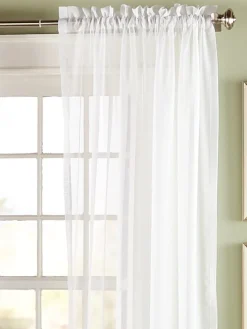 Classic Sheers 54 Inch Rod Pocket Panel by Country Curtains®