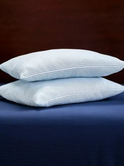 Classic Ticking Stripe Standard Pillow, Set of 2