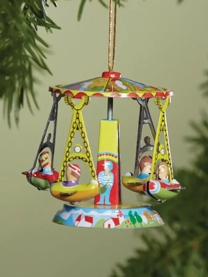 Classic Toy Tin Christmas Ornament