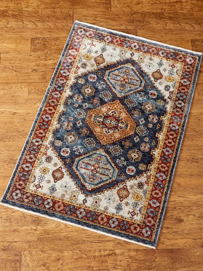 Clayton Medallion Space-Dyed Area Rug