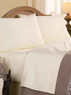 Clothesline Crisp® Cotton Percale Sheet Set