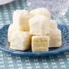 Coconut Lovers Petit Fours, 12 Mini Layer Cakes