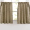 Colebrook Check Rod Pocket Tiers by Country Curtains®