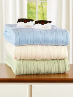 Comfort Fleece Washable Electric Blanket
