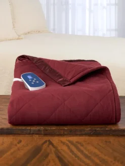 Comfort Plush Microfiber Heated Blanket