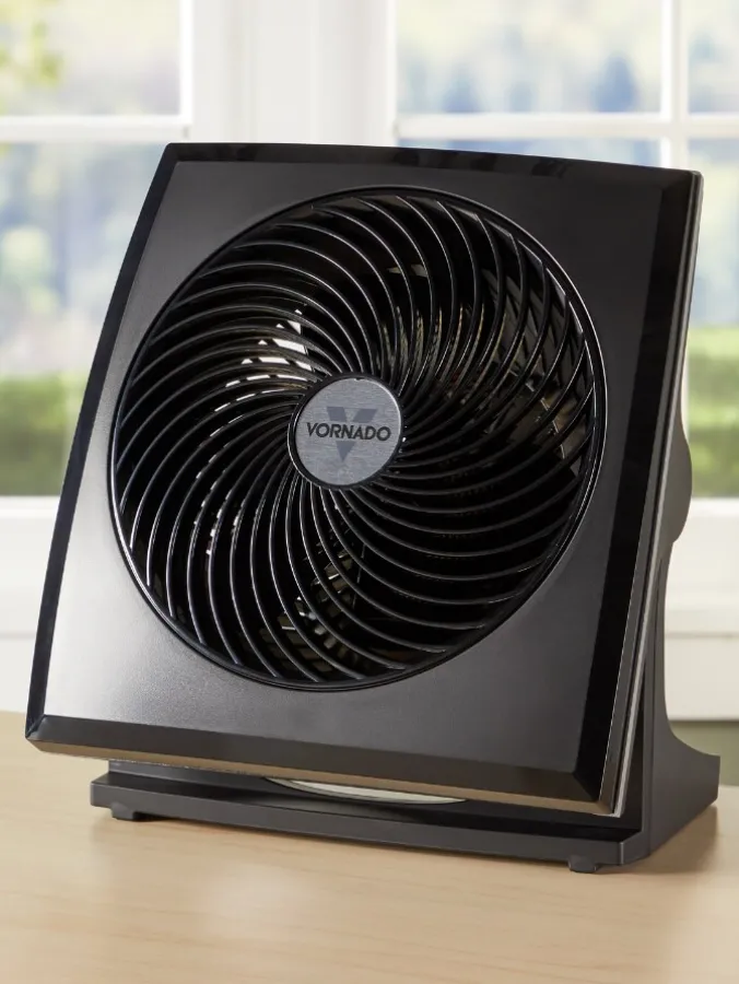Compact Tabletop Whole-Room Fan