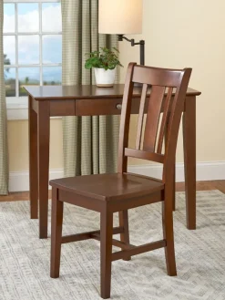 Corner Office Desk/Dining Solid Wood Chair