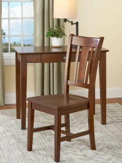 Corner Office Desk/Dining Solid Wood Chair