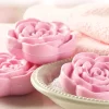 Cottage Rose Bath and Body Soap Trio Gift Box, 3 Bars