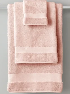 Cotton and Viscose Bamboo Six-Piece Towel Set