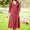 Cotton Tiered Dress