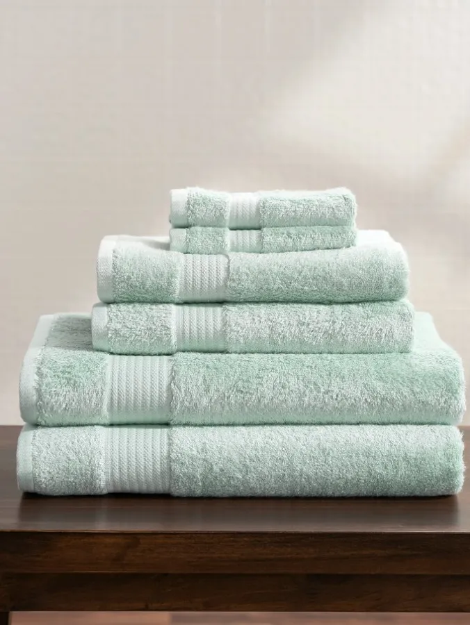Cotton/Viscose Bamboo Open-Stock Bath Towel Collection