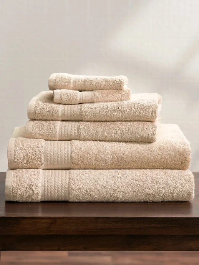 Cotton/Viscose Bamboo Open-Stock Bath Towel Collection
