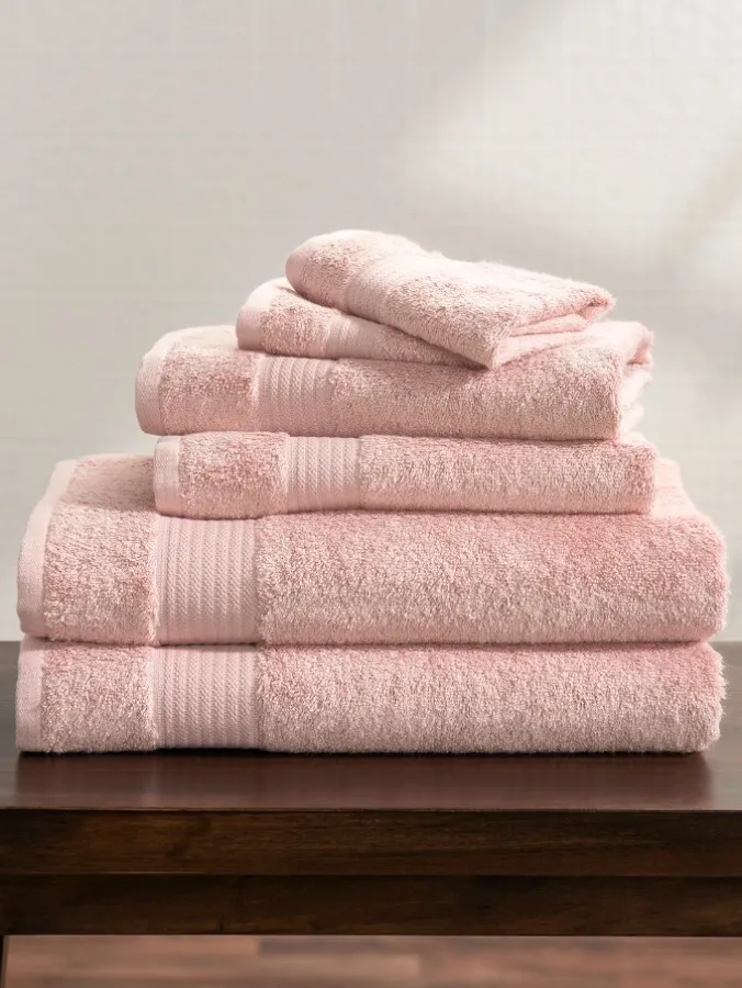 Cotton/Viscose Bamboo Open-Stock Bath Towel Collection