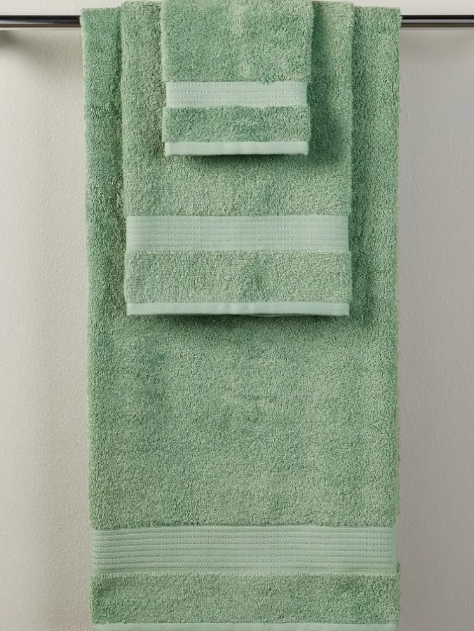 Cotton/Viscose Bamboo Open-Stock Bath Towel Collection