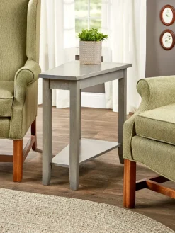Country Casual Solid Wood Side Table