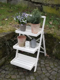 Country Charm Stepped Plant Stand
