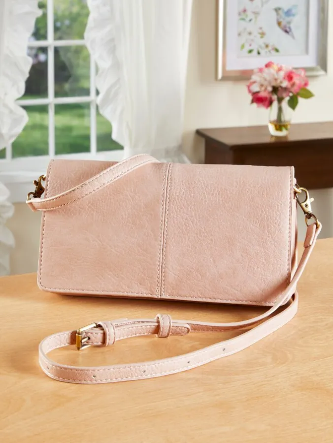 Crossbody Organizer Clutch