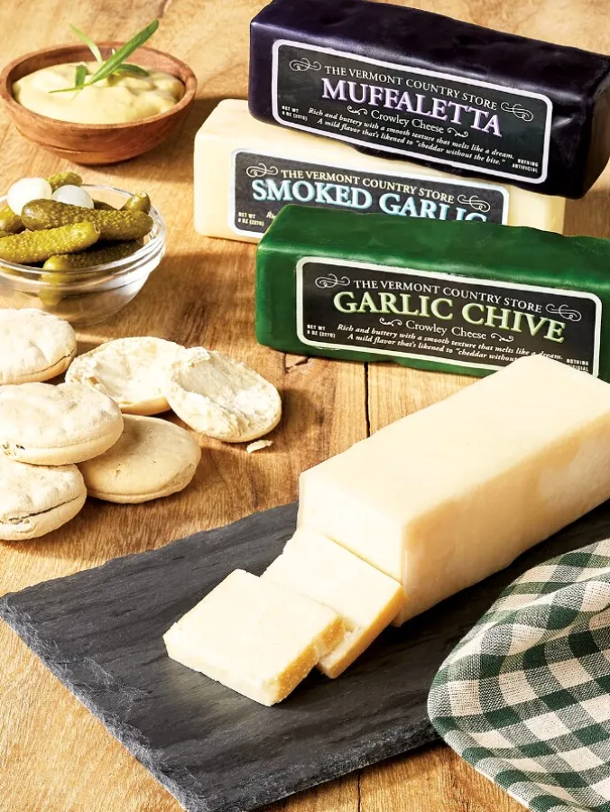 Crowley Cheese, 8 Ounce Block