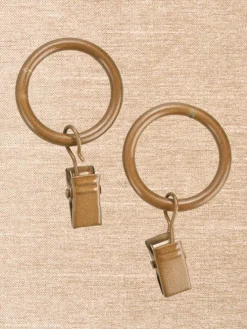 Curtain Clip Rings, Set of 7