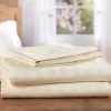 Damask Stripe Portuguese Cotton Sateen Sheet Set