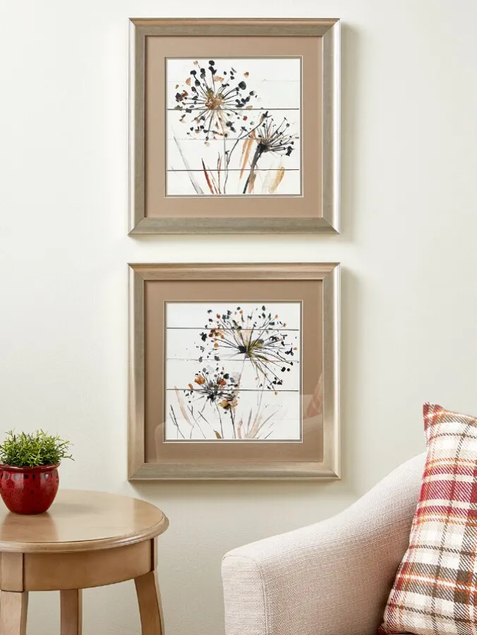 Dandelion Dreams Art Print, Set of 2