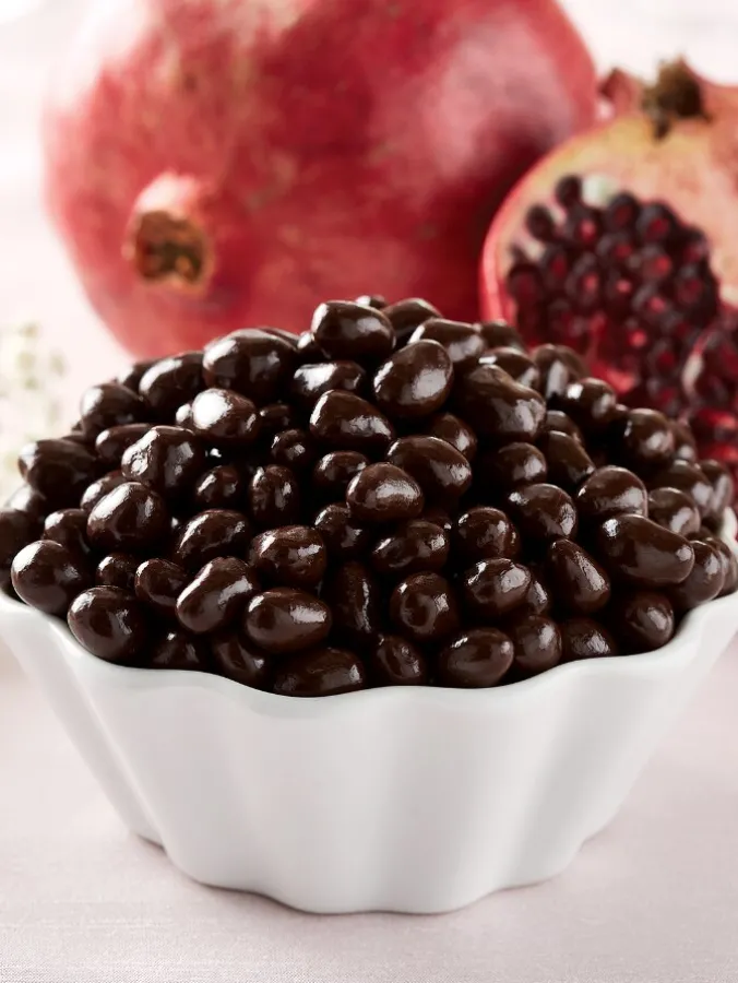 Dark Chocolate Pomegranate Seeds, 8 oz. Bag