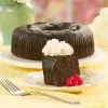 Dark Chocolate Rum and Raspberry Liqueur Cake