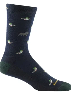 Darn Tough Men's Duck Duck Moose Crew Socks