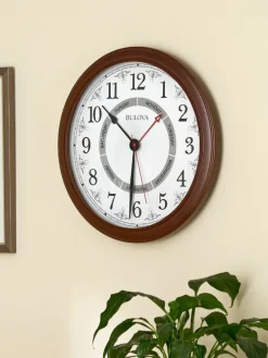 Day and Time Wall Clock