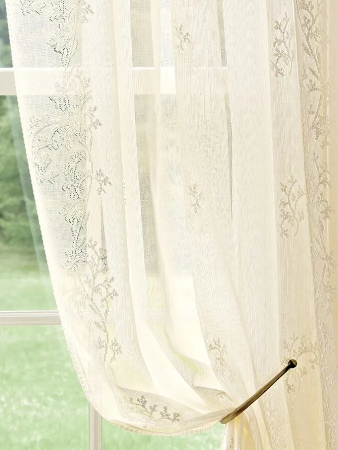 Divine Sheer Rod Pocket Curtain Panel
