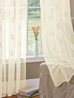 Divine Sheer Rod Pocket Curtain Panel