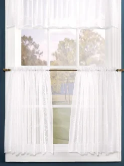 Divine Sheer Rod Pocket Tier