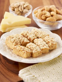 Dutch All-Butter Cheese and Onion Puff Pastry Bites, 2 Boxes