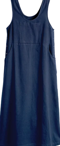 Easy-Fit Cotton and Linen Pocket Jumper