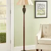 Edwardton Deep Bronze Pedestal Floor Lamp